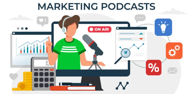 Podcasts used in Digital Marketing?